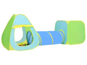 Cort de joacă pentru copii cu 350 bile, multicolor