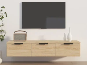 Dulap de perete, stejar sonoma, 102x30x20 cm, lemn compozit
