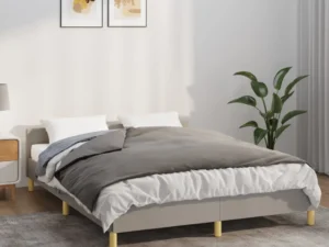 Pătură grea cu husă, gri, 122x183 cm, 9 kg, material textil