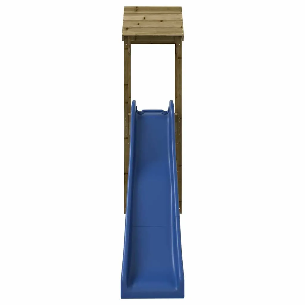 Set de joacă pentru exterior, lemn de pin impregnat - imagine 4