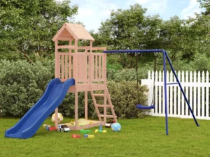Set de joacă pentru exterior, lemn masiv de douglas
